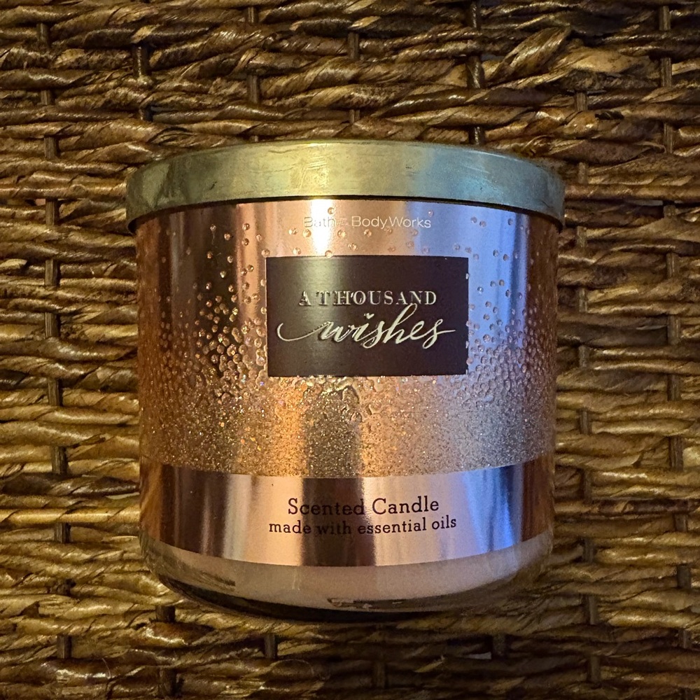 Bath & Body Works A Thousand Wishes 3 Wick